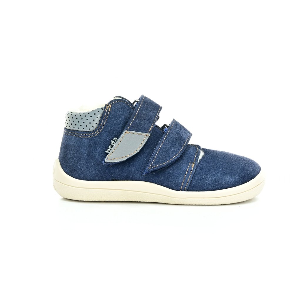 Beda Alan mit Membran (BF 0001/W/MK/2) Winterbarfußschuhe