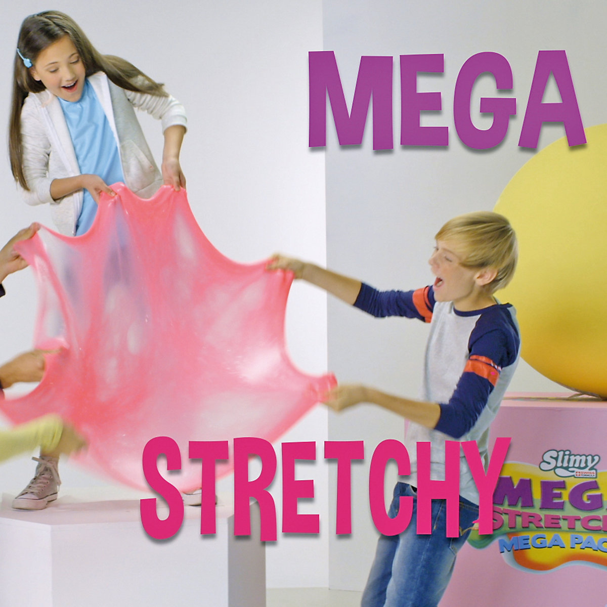 SLIMY® Bucket Fun 800g - Original Slimy Mega Slime Spielmasse im extragroßen Eimer