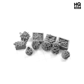 HQ Resin - Groceries / Food Supplies Basing Kit