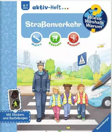 Ravensburger Wieso? Weshalb? Warum? aktiv-Heft: Straßenverkehr