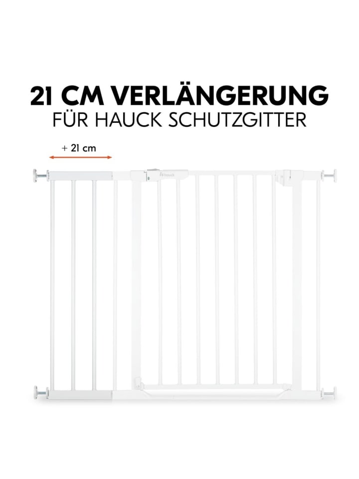 Hauck Türschutzgitter Verlängerung Safety Gate Extension in weiss günstig kaufen onesize