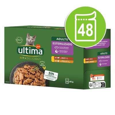 Ultima Cat Fit & Delicious 48 x 85 g