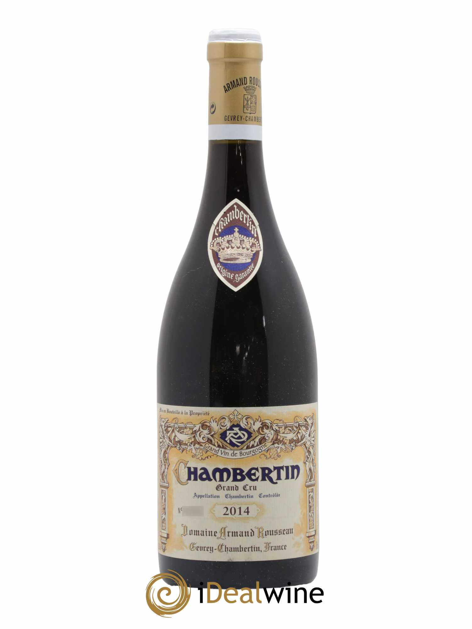 Chambertin Grand Cru Armand Rousseau (Domaine)  2014 - Lot de 1 Bouteille
