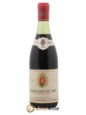 Châteauneuf-du-Pape Les Fils De Henri Ramel 1966 - Lot de 1 Bouteille