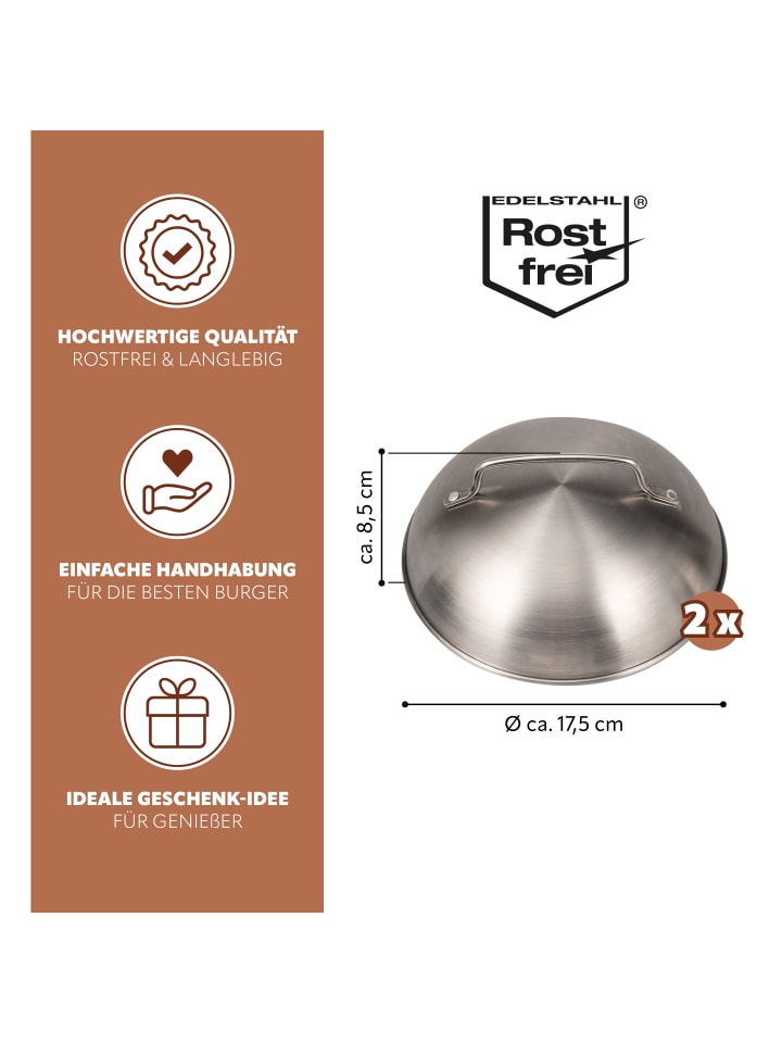 eluno Burgerhaube 2er-Set günstig kaufen onesize