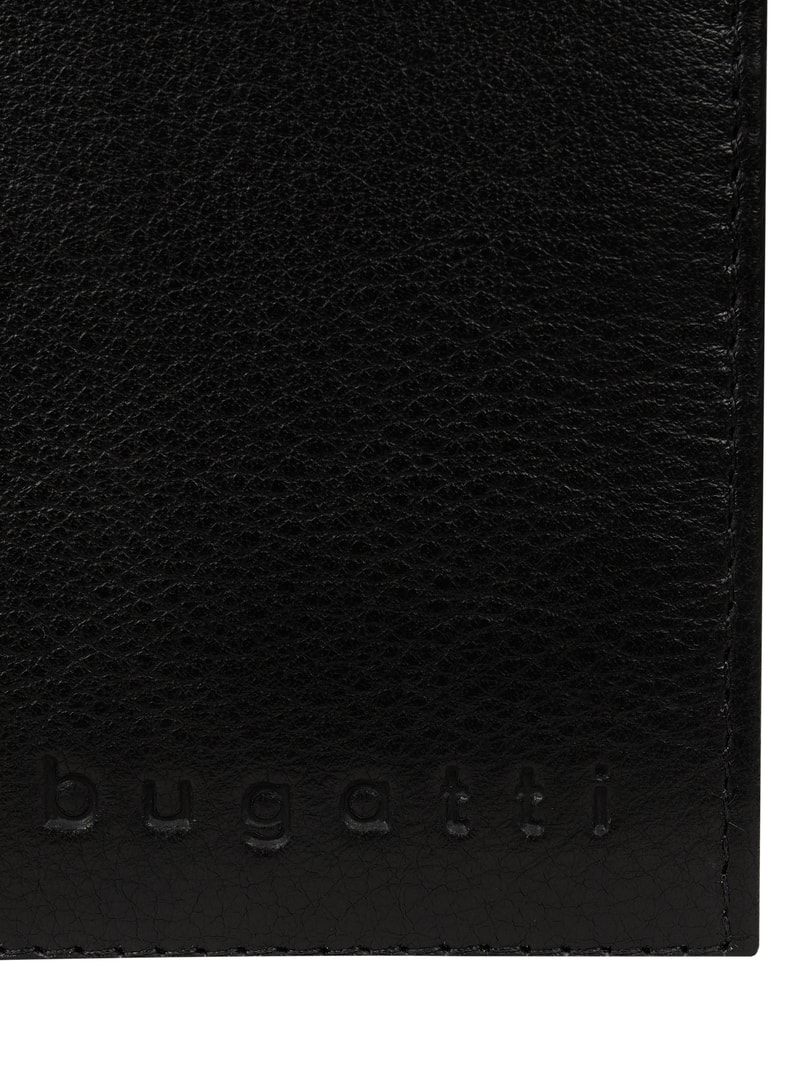 Portemonnaie mit Logo-Prägung in schwarz