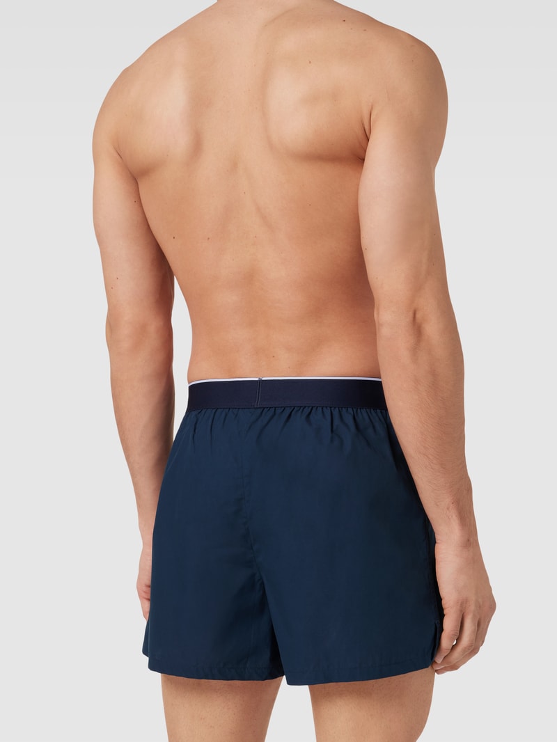 Boxershorts im 3er-Pack in marineblau