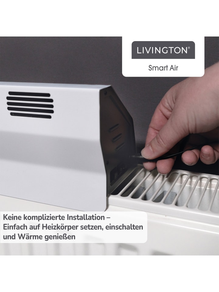Livington Heizverstärker SmartAir in Weiß günstig kaufen onesize