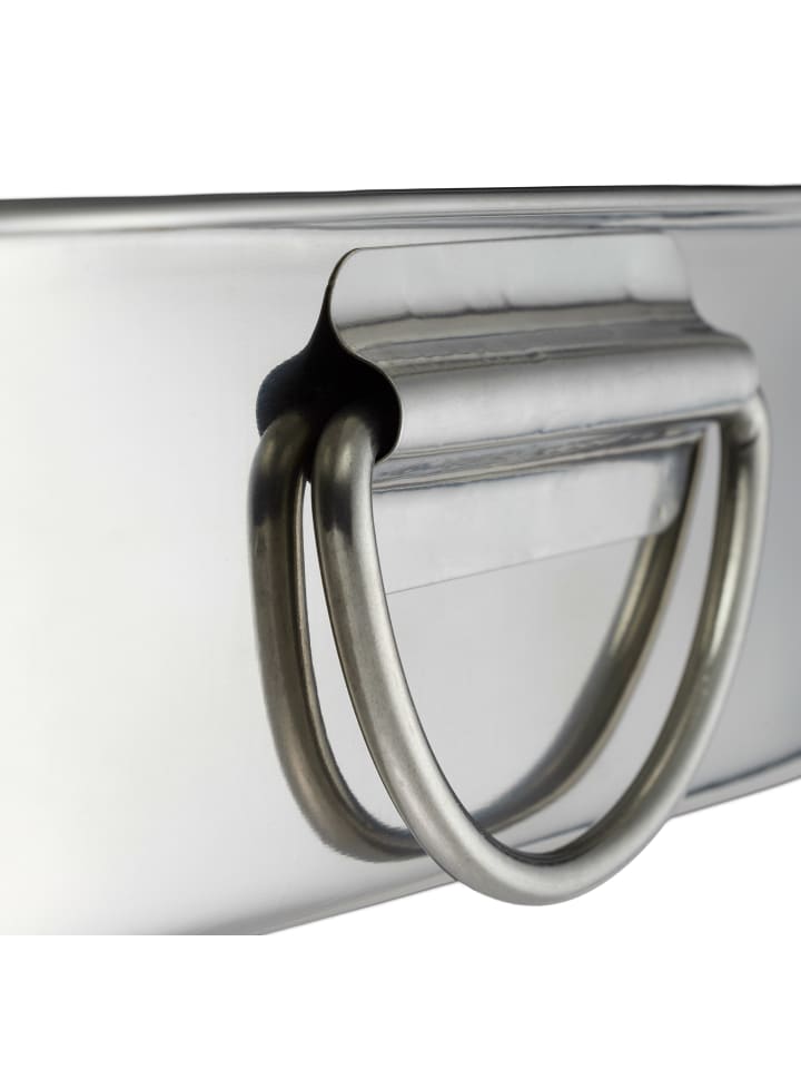 relaxdays Auflaufform Set 3 teilig in Silber günstig kaufen onesize
