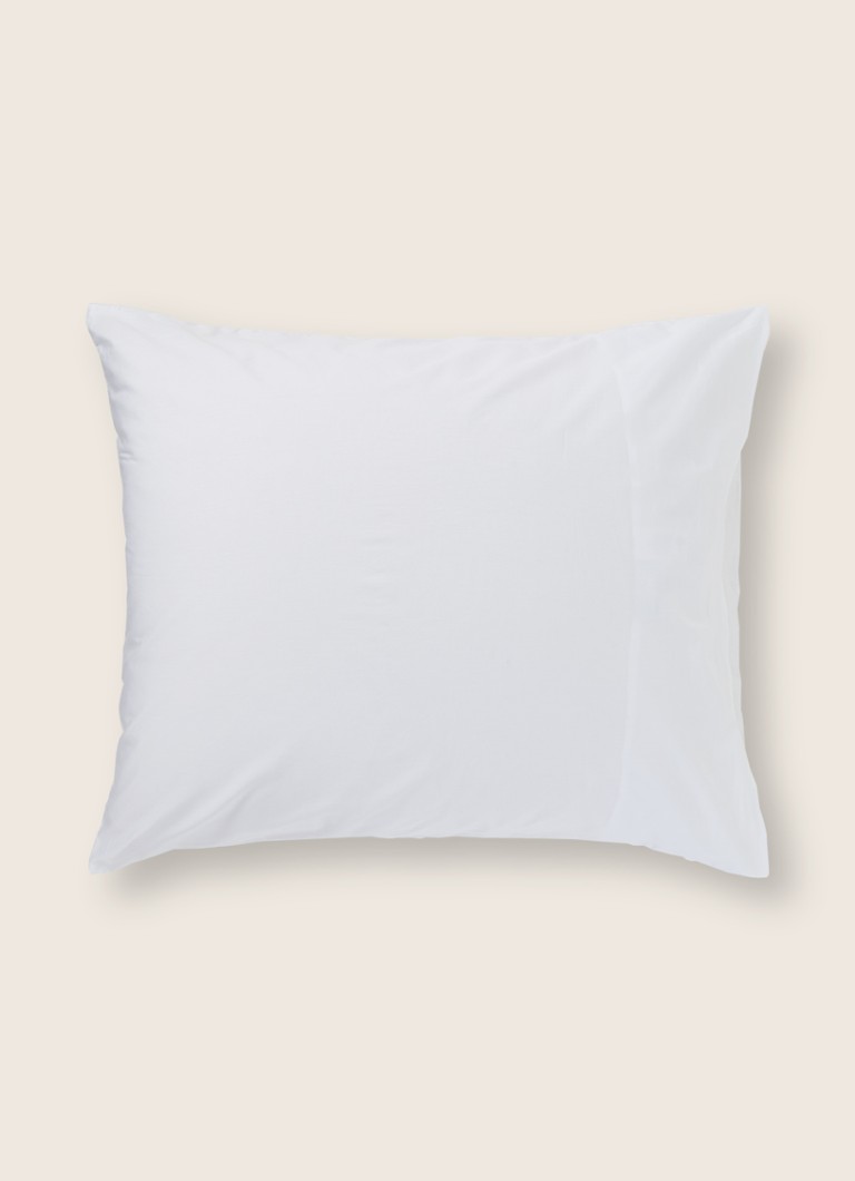 de Bijenkorf Home Organic Seersucker textured organic cotton pillowcase 200TC in 2-pack