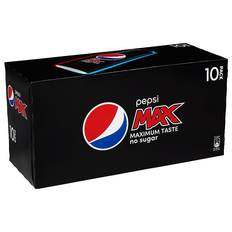 Pepsi Pepsi Max 10x0,33 l boks