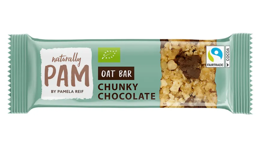 naturally PAM Bio Riegel Oat Bar Chunky Cocolate 40 g