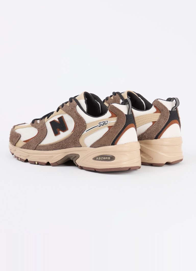 Buty sportowe New Balance 530 z siateczki ze detalami zamszowymi