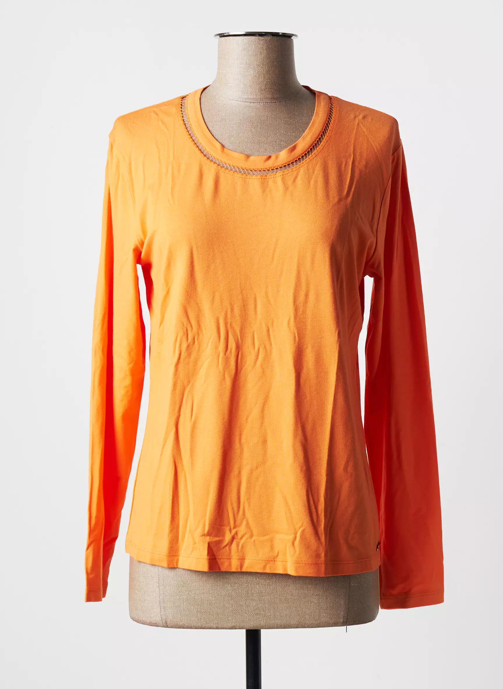 Griffon Tshirts Femme couleur orange