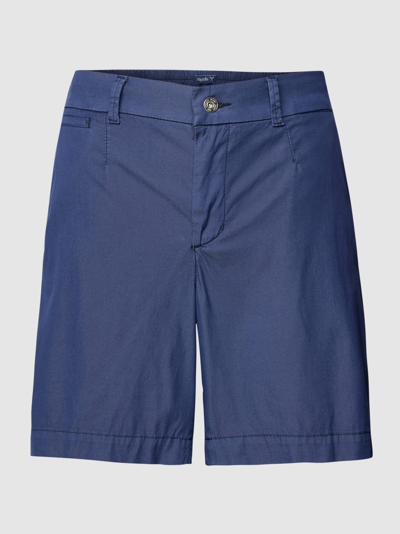 Bermudas mit Eingrifftasche in marineblau