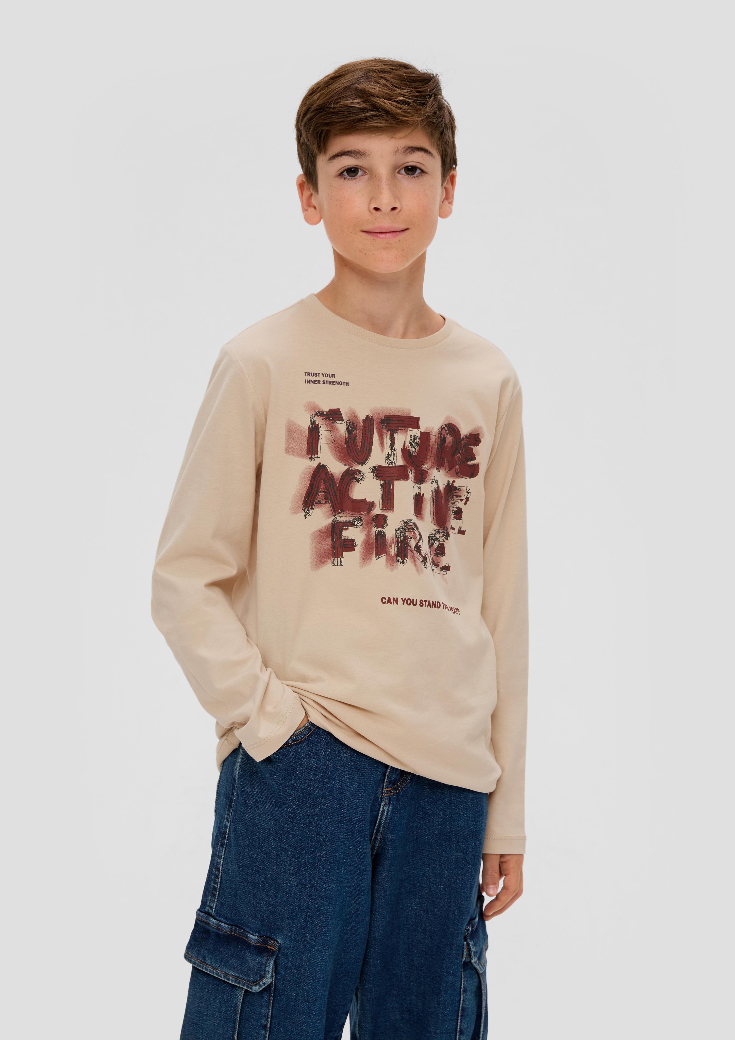 Longsleeve mit Statement-Print  2137542-8120