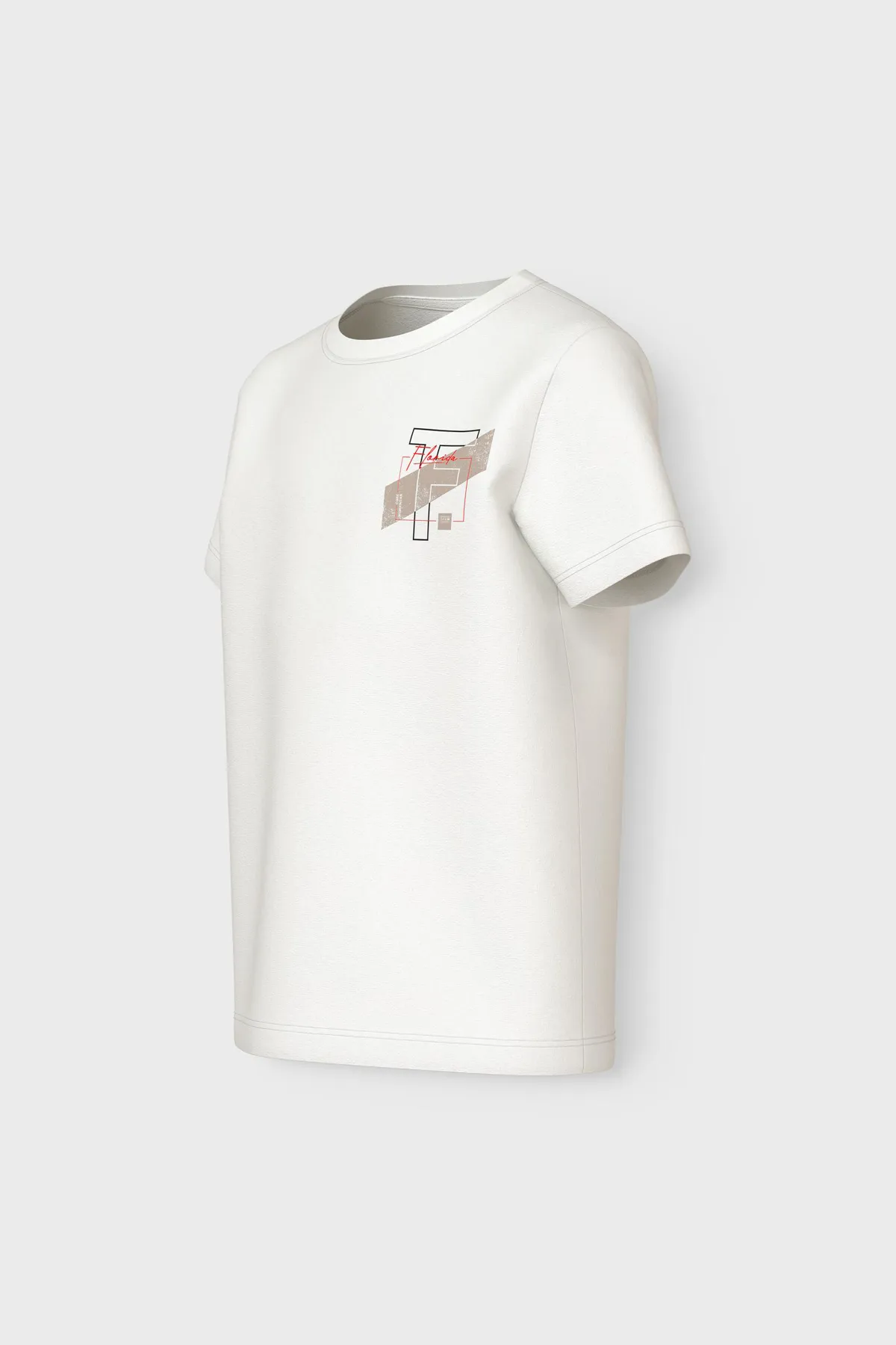 name ıt  T-Shirt - Weiß - Regular Fit