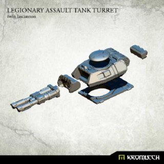 Legionary Assault Tank Turret: Twin Lascannon (1)