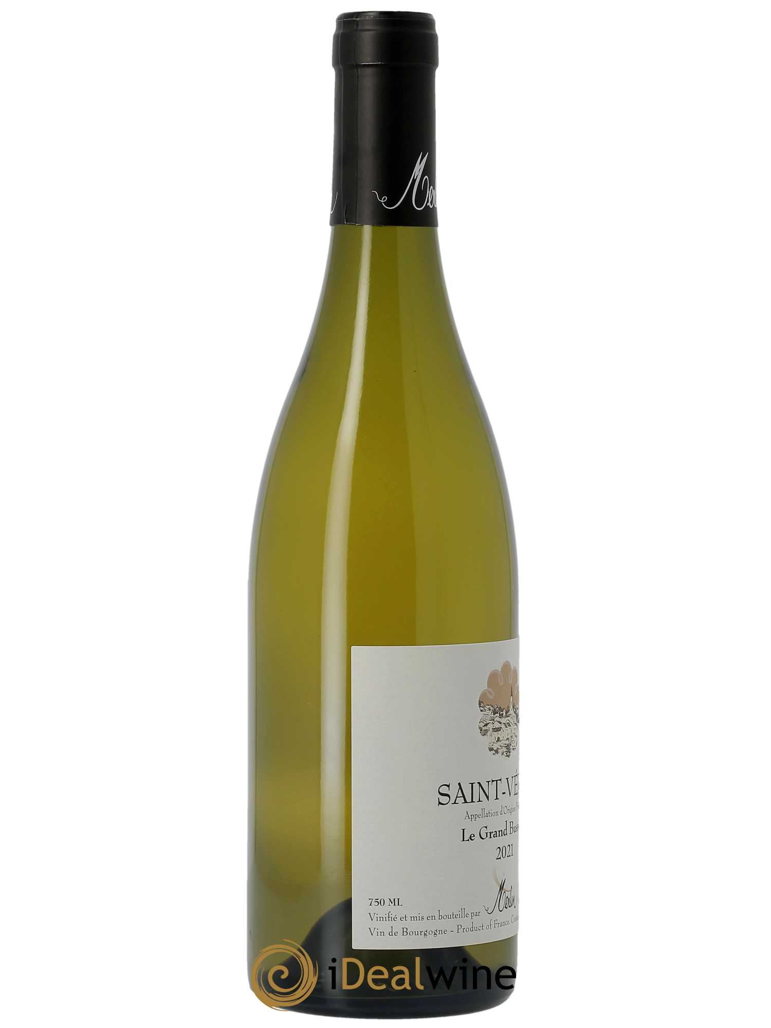 Saint-Véran Le Grand Bussière Olivier Merlin  2021 - Lot de 1 Bouteille