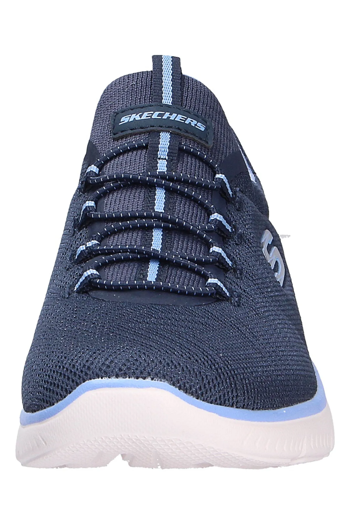 SKECHERS  Loafer - Blau - Flacher Absatz