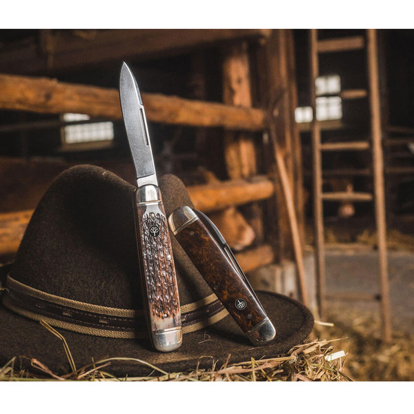 CATTLE KNIFE MASERBIRKE - Klappmesser