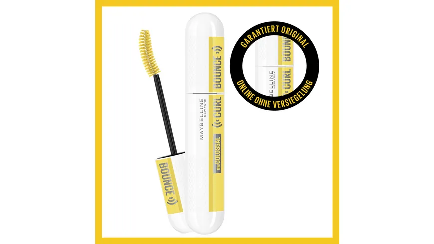MAYBELLINE NEW YORK Colossal Curl Bounce Mascara 10 ml 1 - Very Black