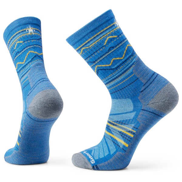 Smartwool - Hike Light Cushion Mountain Range Pattern Crew - Wandersocken