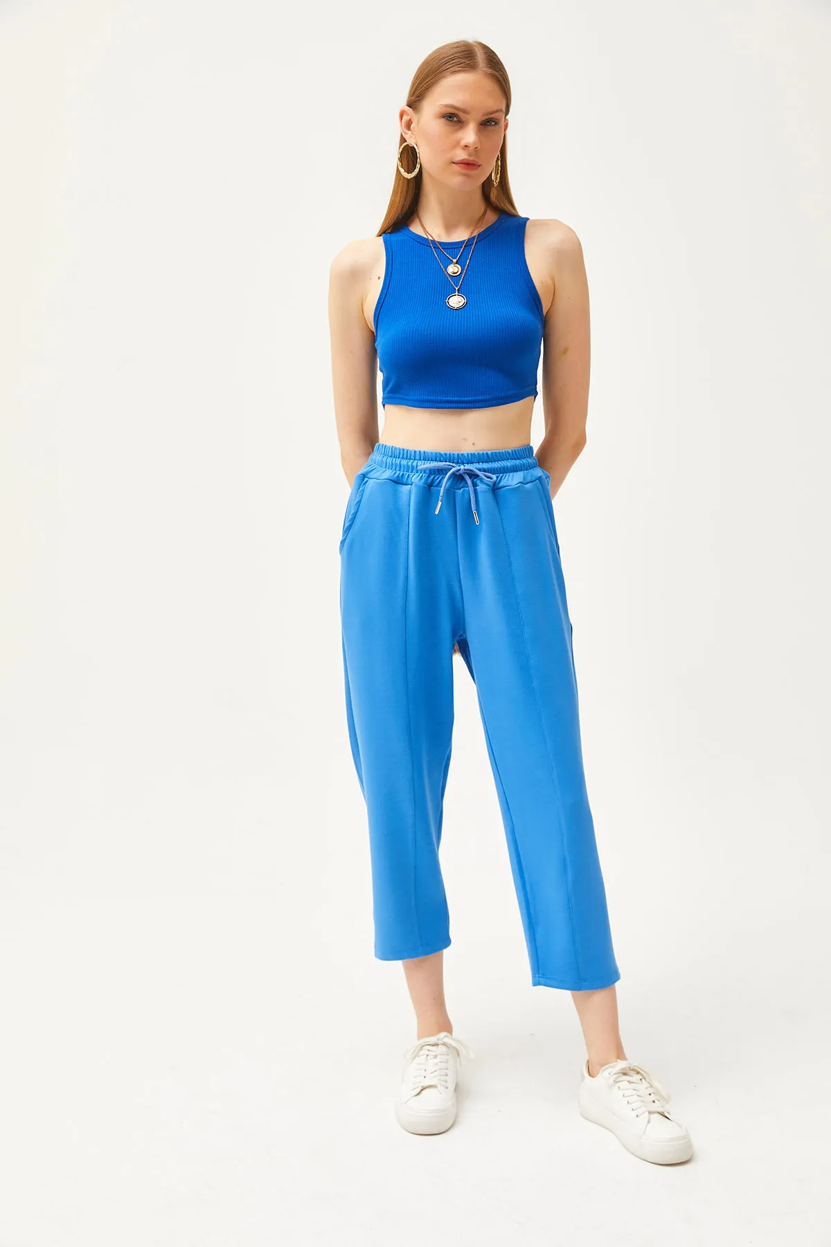 Olalook  Jogginghose - Blau - Relaxed