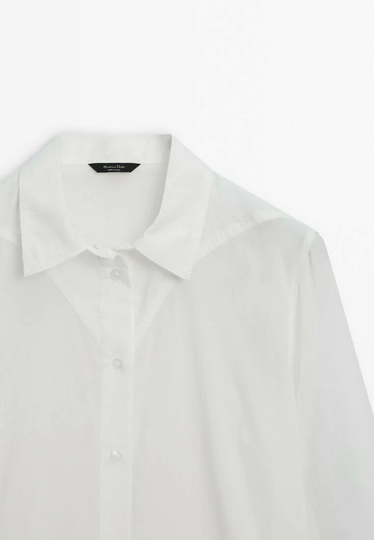 Massimo Dutti DETALLE TRIÁNGULO- Camisa