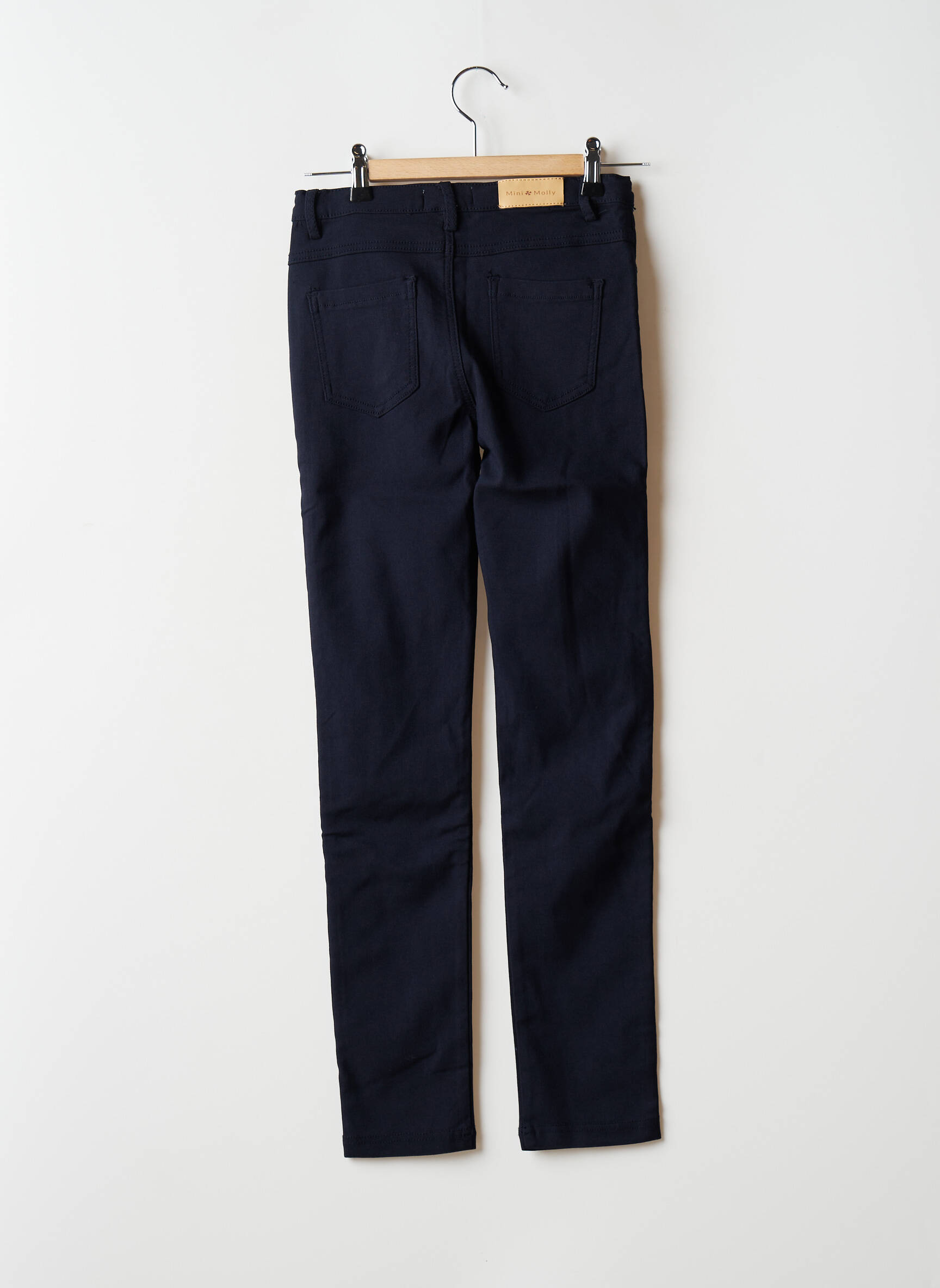 Mini Molly Pantalons Slim Fille couleur bleu