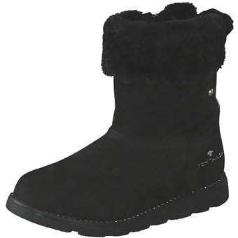 Tom Tailor Winter Boots in schwarz