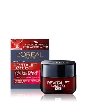 L'Oréal Paris Revitalift Laser X3 Dreifach-Power Anti-Age Tagespflege Gesichtscreme-50 ml