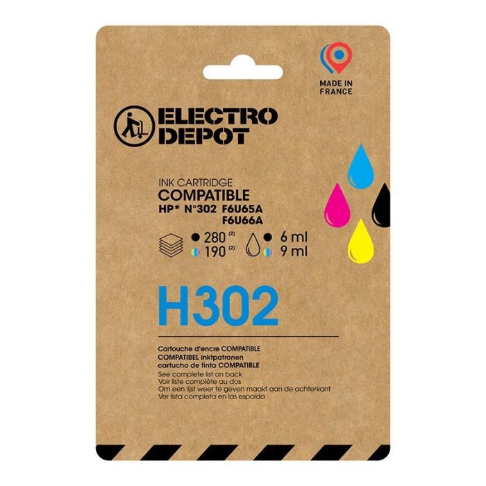 Pachet cartuș de cerneală ELECTRO DEPOT H302