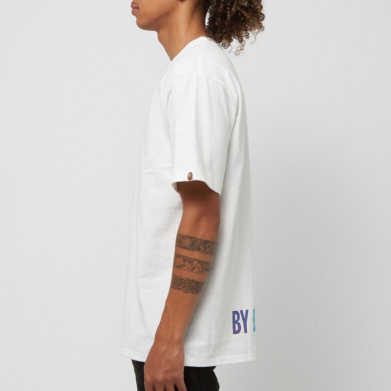 A Bathing Ape Gradation Ape Face Sta Tee M white