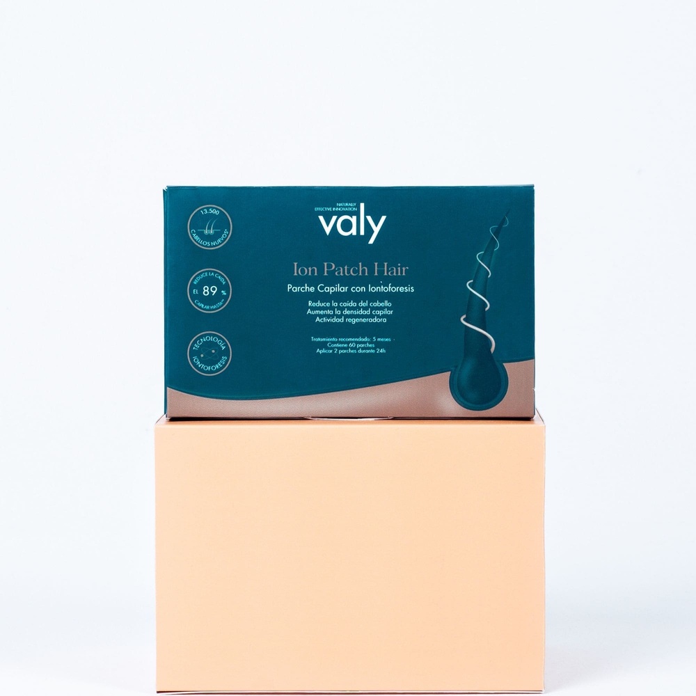 valy Ion Patch Hair (60 patches - 1 mois) Patch d'ionophorèse pour la perte de cheveux
