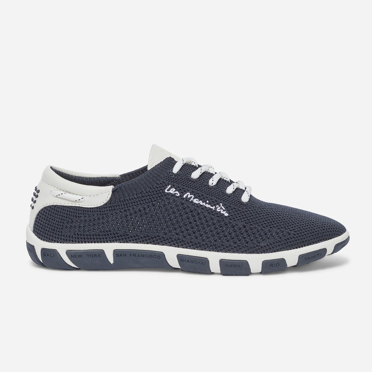 Tennis TBS bleu marine en mesh