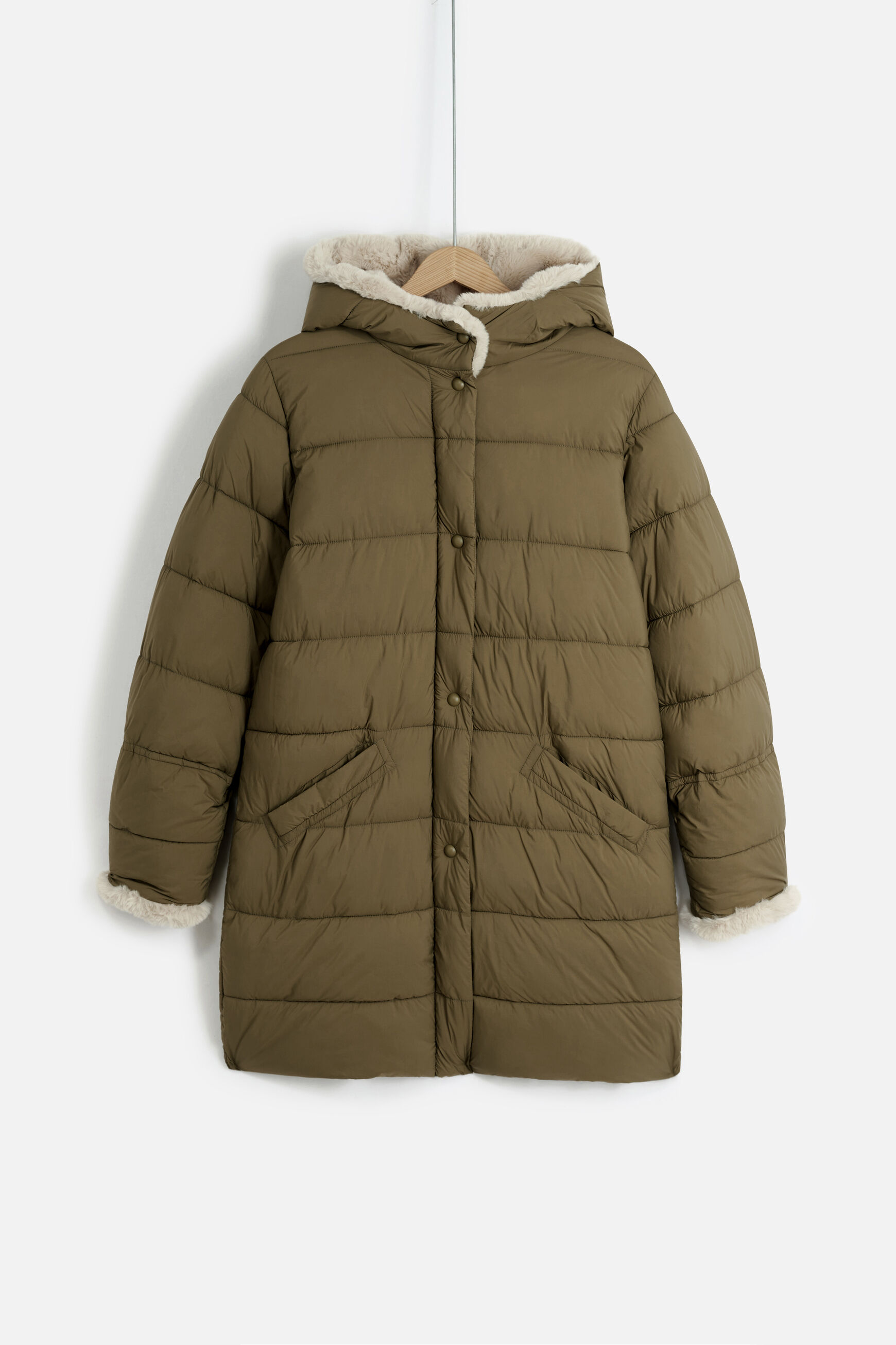 doudoune kiara vert kaki femme