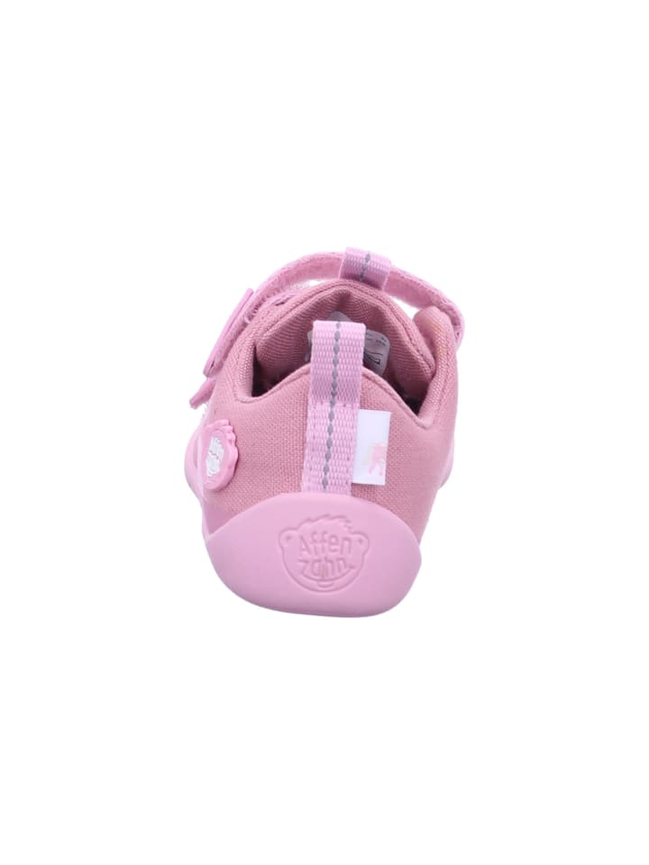 Affenzahn Mädchen Halbschuhe Halbschuh Baumwolle Lucky  Einhorn in Rot günstig kaufen