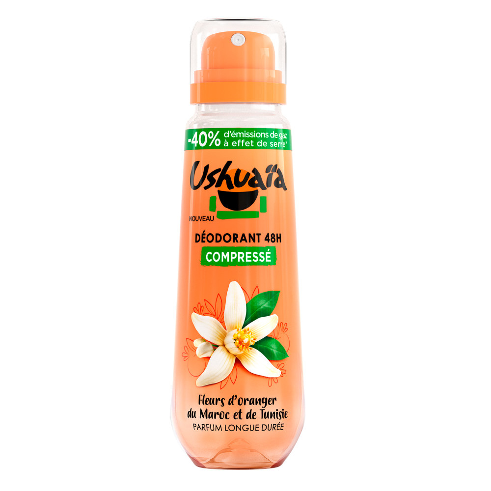 ushuaïa Fleurs d'Oranger Déodorant Compressé 48h