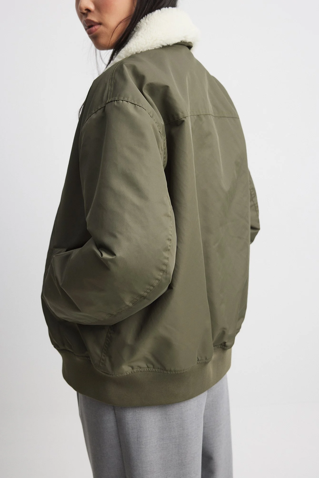 Oversize-Bomberjacke