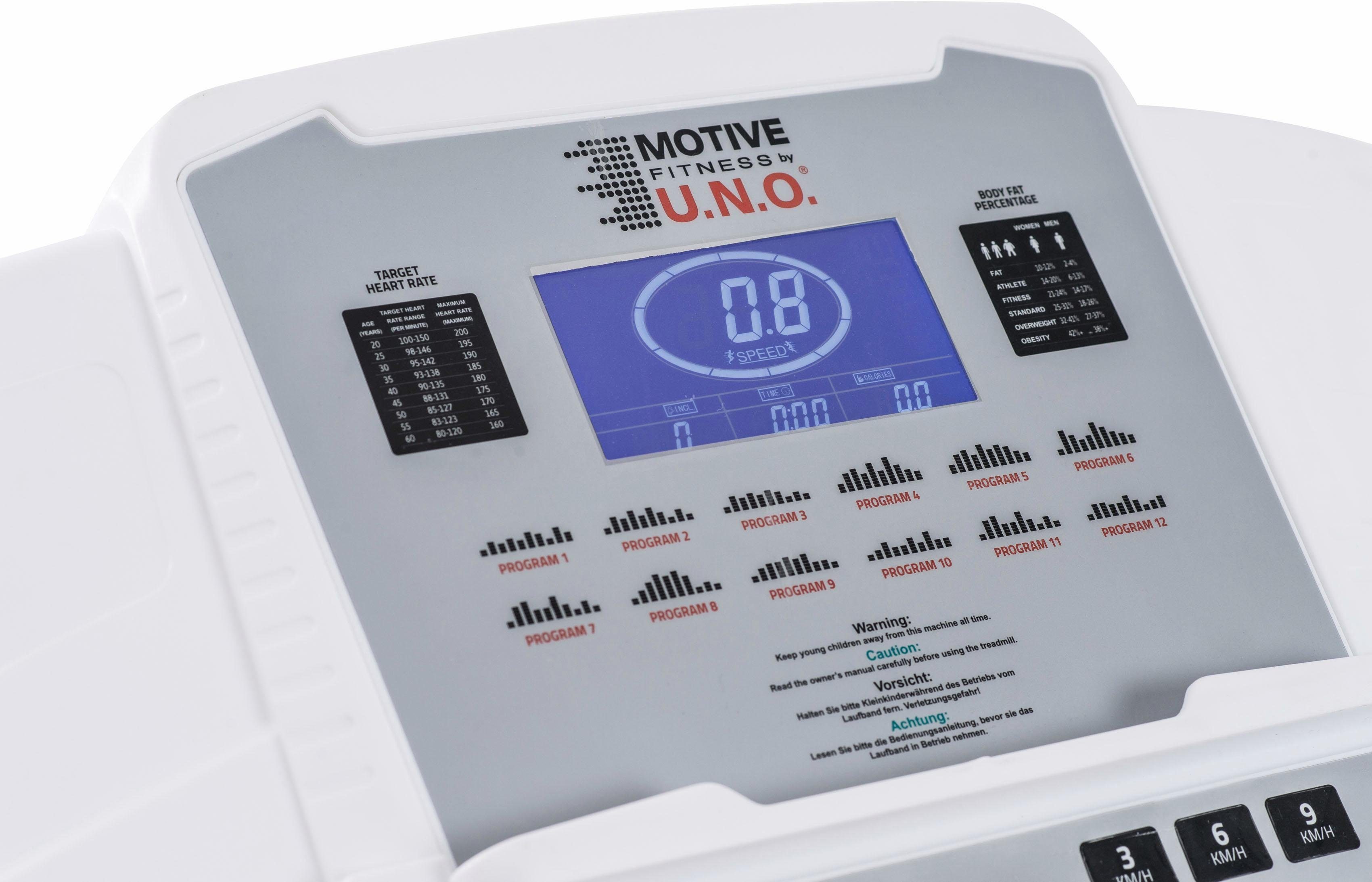 MOTIVE FITNESS by U.N.O. Laufband Speed Master 1.8