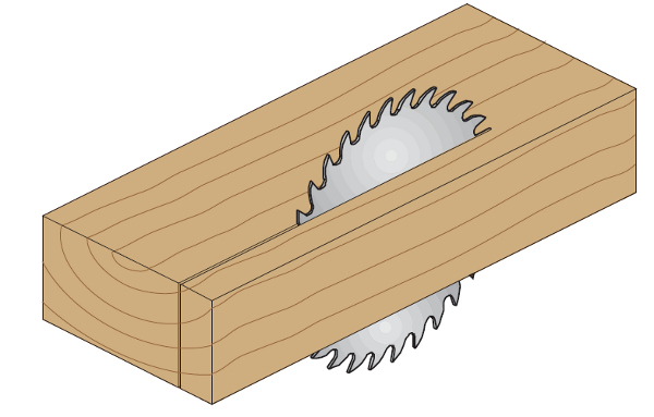 Lamă de ferăstrău CMT 285.096.12M cu dinți trapezoidali stânga/dreapta 300 x 30 x 96T