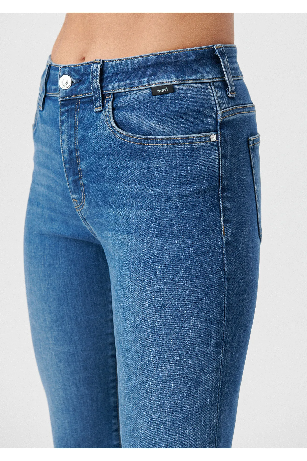 Mavi  Kendra Everyday Casual Vintage Indigoblaue Jeanshose 1074685867