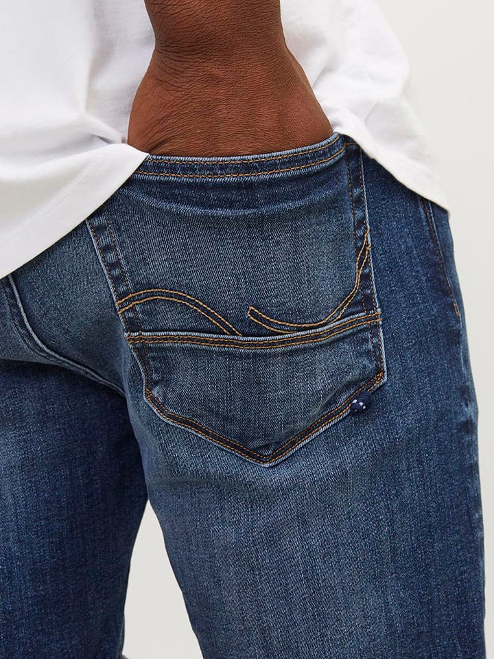 Jack & Jones Jeans-Shorts in Dunkelblau günstig kaufen