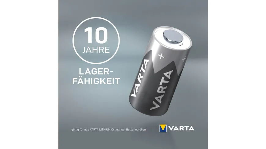 VARTA Lithium CR123A