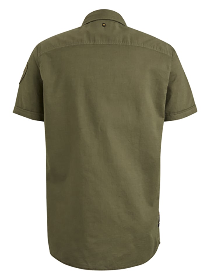 PME Legend Hemd - Regular fit - in Khaki günstig kaufen