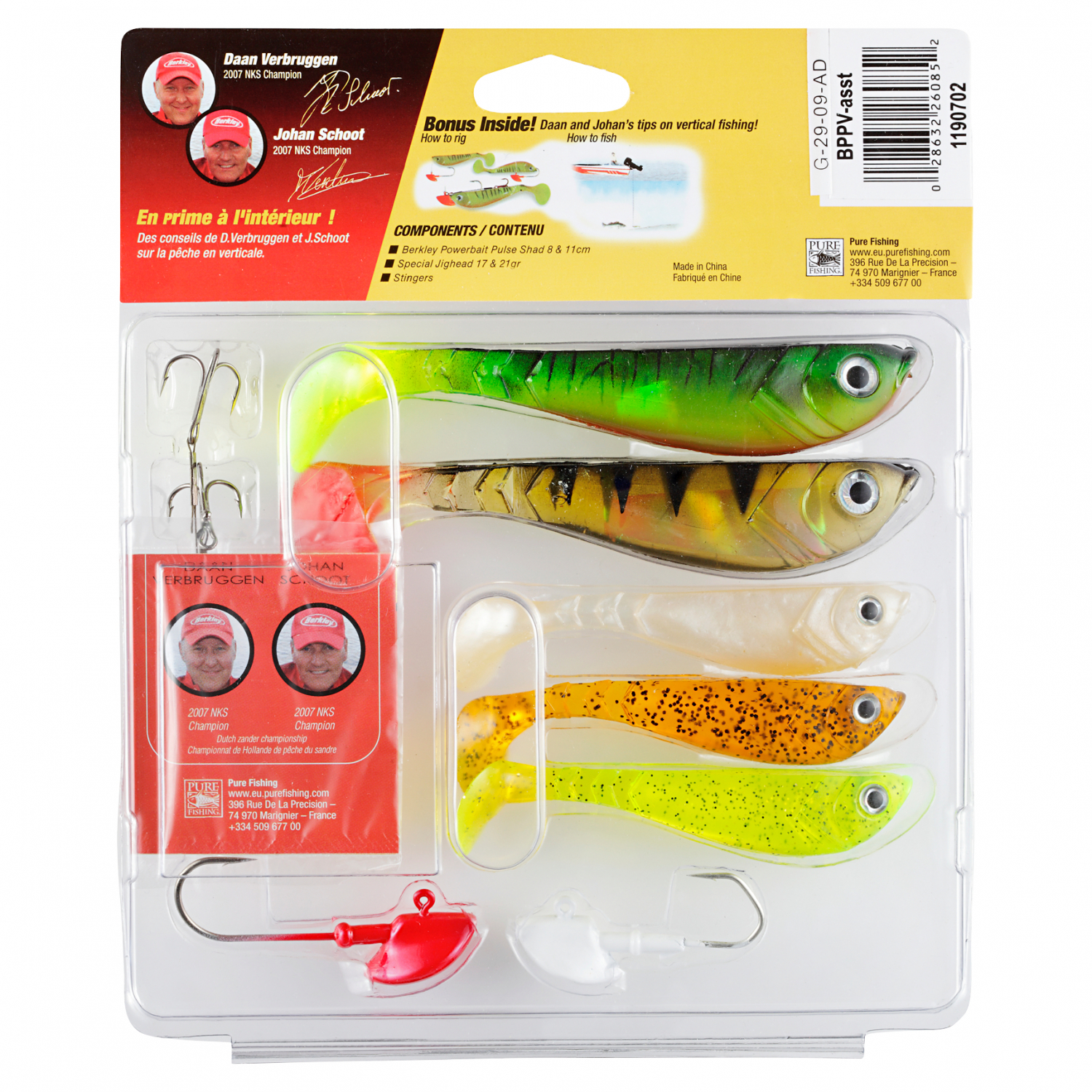 Berkley Powerbait Vertical Fishing Kit (Set)