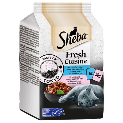 Sheba Fresh Cuisine Taste of Tokyo (MSC) 6 x 50 g