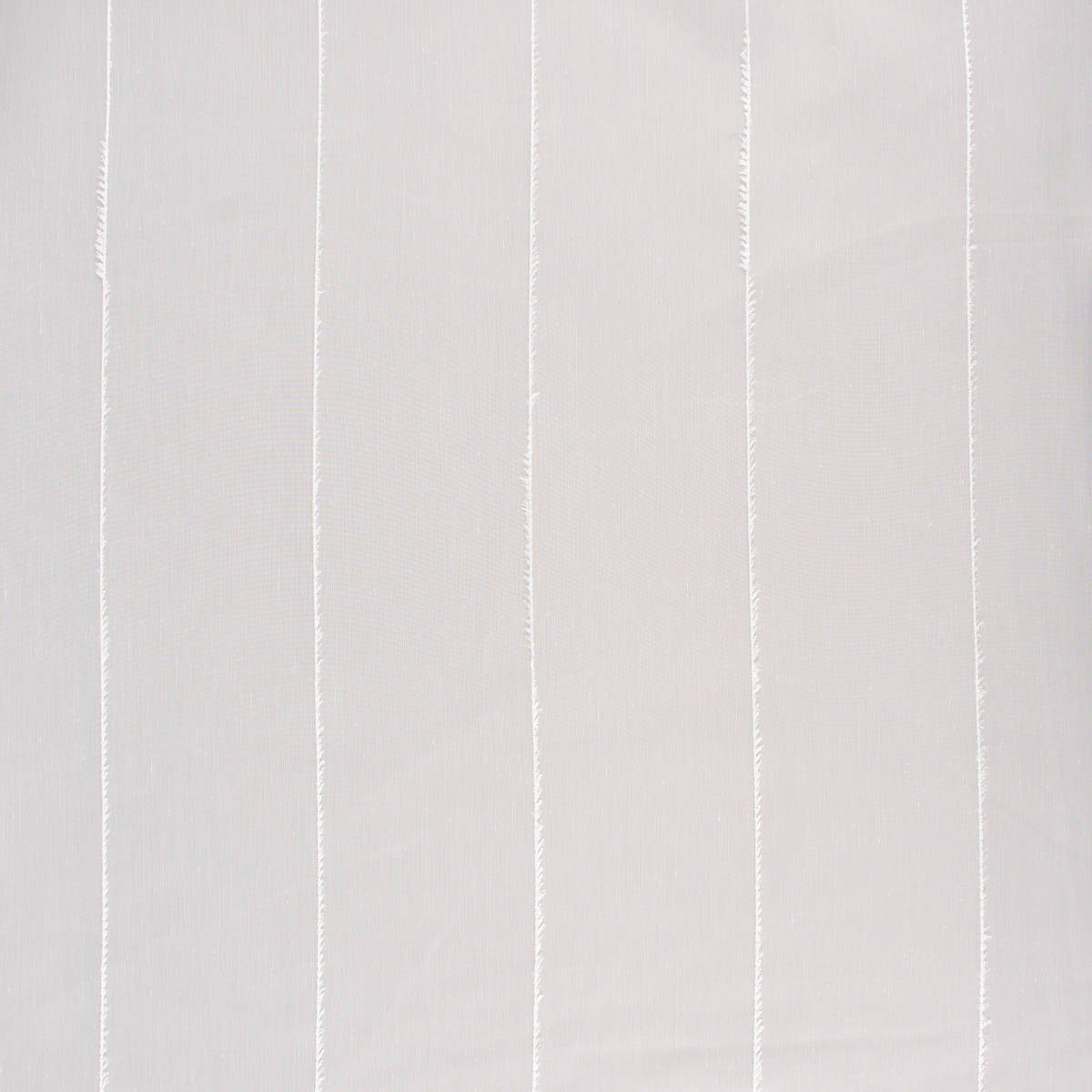 Meterware Gardinenstoff Gardinenstores Effekt-Voile Längsstreifen feinen Franse, SCHÖNER LEBEN., leicht perforiert, mit Bleiband, pflegeleicht