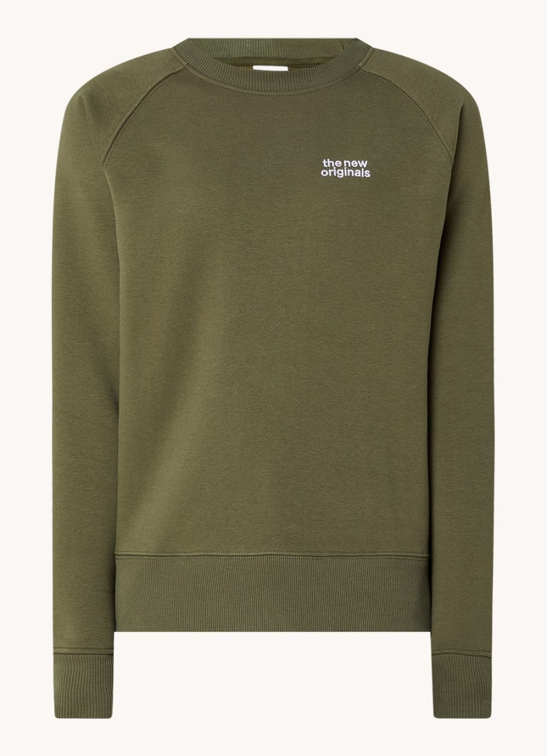 The New Originals Catna sweater with logo and back print